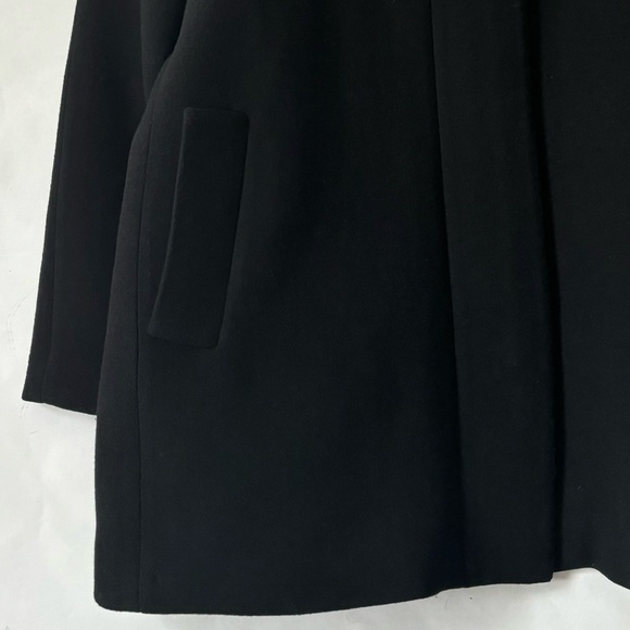 J Crew Mercantile Wool City Wool Blend Coat Jacket in Black Plus Size 18 - Picture 5 of 16